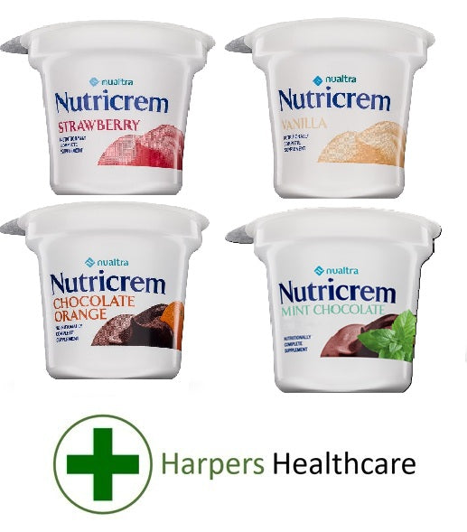 Nualtra Nutricrem (4x125g Pots) - [Choose Your Flavour]