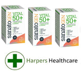 Sanatogen Vital 50+ Multi Vitamins (30 Tablets Per Pack) - [Choose Your Quantity]