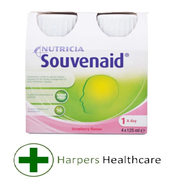 Nutricia Souvenaid 4x125ml - [Strawberry]