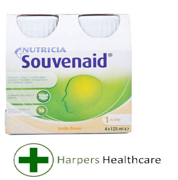 Nutricia Souvenaid 4x125ml - [Vanilla]