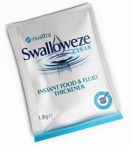 Nualtra Swalloweze Clear - Pack of 48 x 1.6g sachets - Food & Fluid Thickener