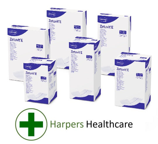 Zetuvit E Non-Sterile Absorbent Dressings (1 Full Box) - [Choose Your Size]