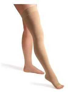 ActiLymph Thigh Length Stockings Class 1 18-21mmHg L Sand