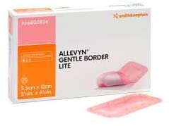 ALLEVYN Gentle Border Lite 8cm x 15cm (x10)