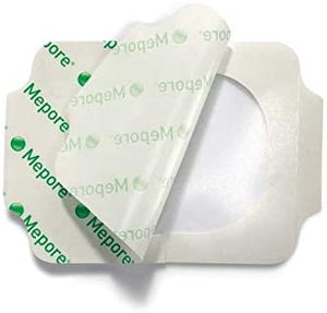 Mepore Film & Pad Absorbent Dressings 9cm x 10cm (Pack of 10) Wounds Cuts Abrasions