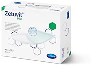 Zetuvit Plus sterile dressing pad 10cm x 10cm (x10)