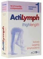 ActiLymph Thigh Length Stockings Class 1 18-21 mmHg XXL Sand