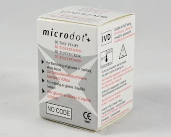 Microdot+ Test Strips (2 Packs of 50)