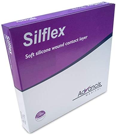 Silflex - Silicone Contact Layer dressing 8cm x 10cm (x10)