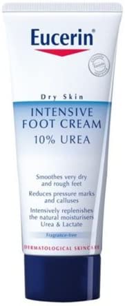 Eucerin 100 ml Dry Skin Foot Cream 10% - Pack of 3