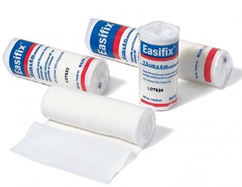 BSN BF72617-02 Easifix K Elastic Retention Bandage, 7.5cm x 4m, Pack of 20