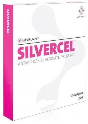 Silvercel Antimicrobial Dressing 11cm x 11cm x 10