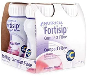 Fortisip Compact Fibre Strawberry (4 x 125ml)