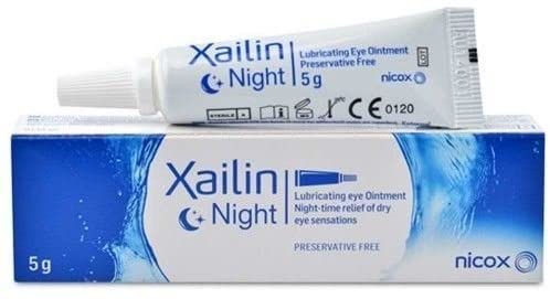 Xailin Night Lubricating Eye Ointment 5g - 6 Pack