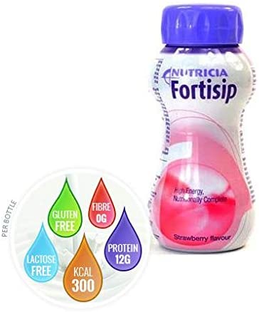 Fortisip High Energy Strawberry 200 ml (Pack of 12)