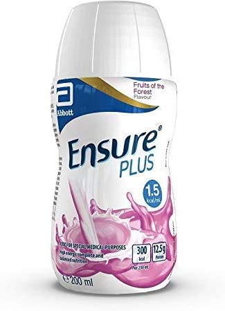 15 x Ensure Plus Fruits of The Forest 200 Milliliter