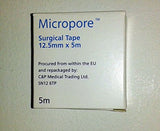 3M D356 Micropore Surgical Tape, 1.25cm x 5m