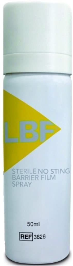 LBF Sterile No Sting Barrier Film Spray 50ml