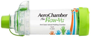 AeroChamber Plus Flow-Vu Anti-Static Youth 5+ Years (Trudell Medical UK Ltd) 1 Device