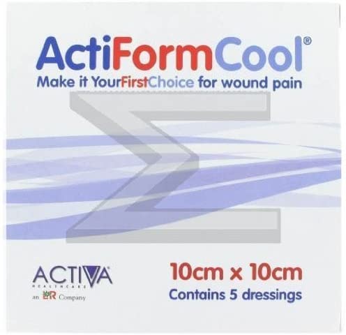 Acti-Form Cool Dressing, 10 x 10 cm, Pack of 5