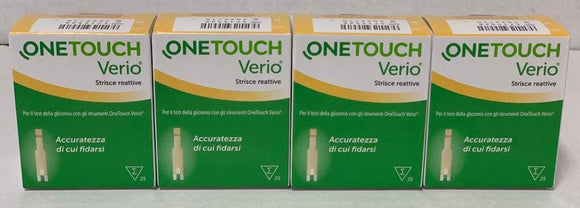One Touch VERIO - 100 Test Strips for Test of Glycaemia