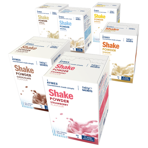 Aymes Shakes 57g - 2 x 7 sachets (14 total) - Choose flavour - NEW STOCK