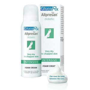 2 x GlucoRx Allpresan Intensive Diabetic Foot Foam Cream (2 packs of 300ml)