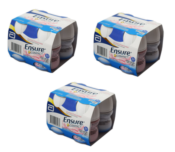 Ensure Compact - 12 bottles of 125ml - Choose your flavour - New Stock