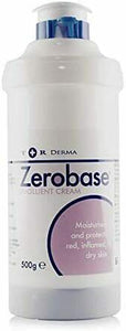Zerobase Cream Pump Dispenser 500g for Inflamed, Dry and Chapped Skin