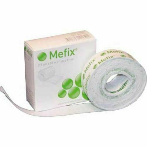 3 x Mefix Dressing Retention Tape 2.5cm x 10m (3 packs of 10m) - NEW STOCK - Fre
