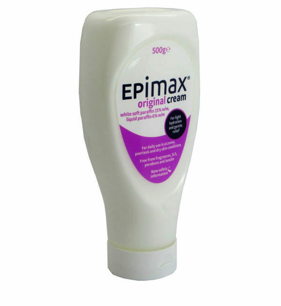 Epimax Original Cream 500g for Dry Skin, Eczema, Psoriasis - SLS Free