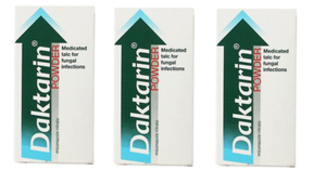 3 x Daktarin Anti Fungal Athletes Foot Powder (3 packs of 20g)