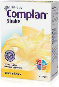 Complan Shakes Banana (4 x 57g) - Multi pack deals - NEW STOCK