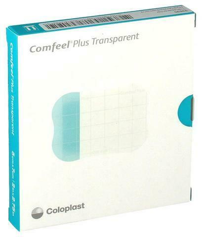 2 x Comfeel Plus Transparent 5cm x 7cm - Coloplast (Pack of 10)