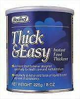 2 x Thick and Easy Food Thickener 225g (2 tubs of 225g) - New stock - Free P&P