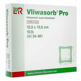 Vliwasorb Superabsorbent Wound Dressing 12.5cm x 12.5cm (Pack of 10)