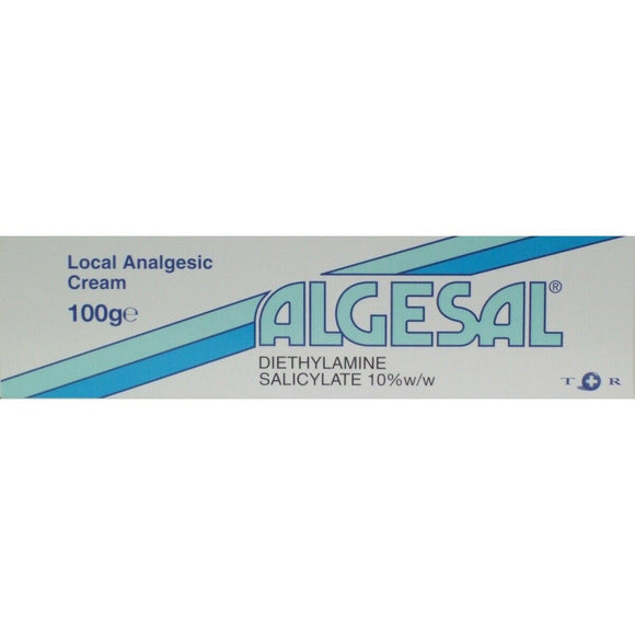 3 x Algesal Local Analgesic Cream 100g (3 tubes of 100g) - New Stock - Free P&P