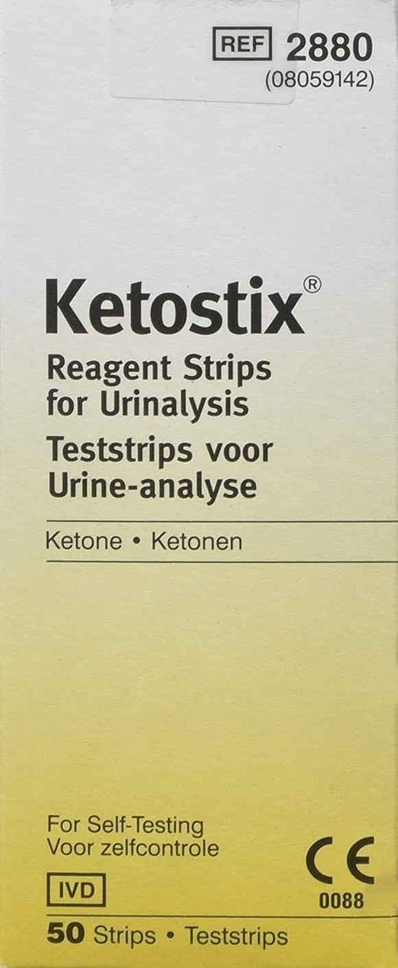 Ketostix 50 Strips x3