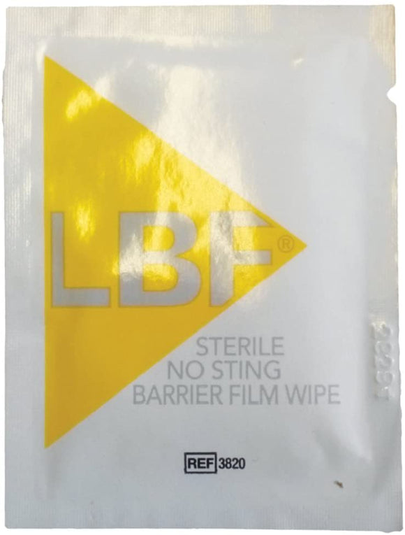 CliniMed LBF Sterile No Sting Barrier Film Foam Applicators, 1 ml, 5-Piece