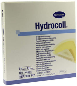 HYDROCOLL BEVELLED 7.5CMSQ 10