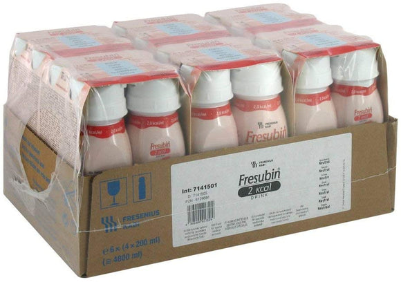 Fresenius Kabi FRESUBIN 2 KCAL Drink Neutral 24 x 200 Ml Pop Up Bottle