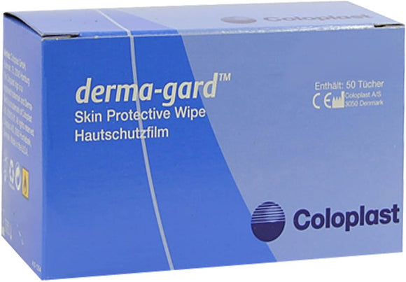 Coloplast Derma-Gard Skin Protective Wipes, 50-Piece