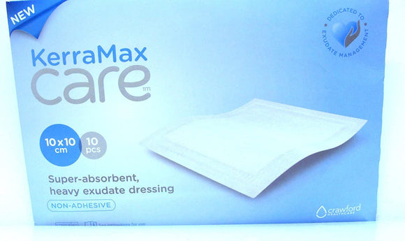 Kerramax Care Dressing,pack of 10, 10cm x 10cm