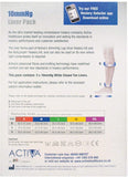 Activa Compression Support Stocking Liners 3 Pack 10mmHg